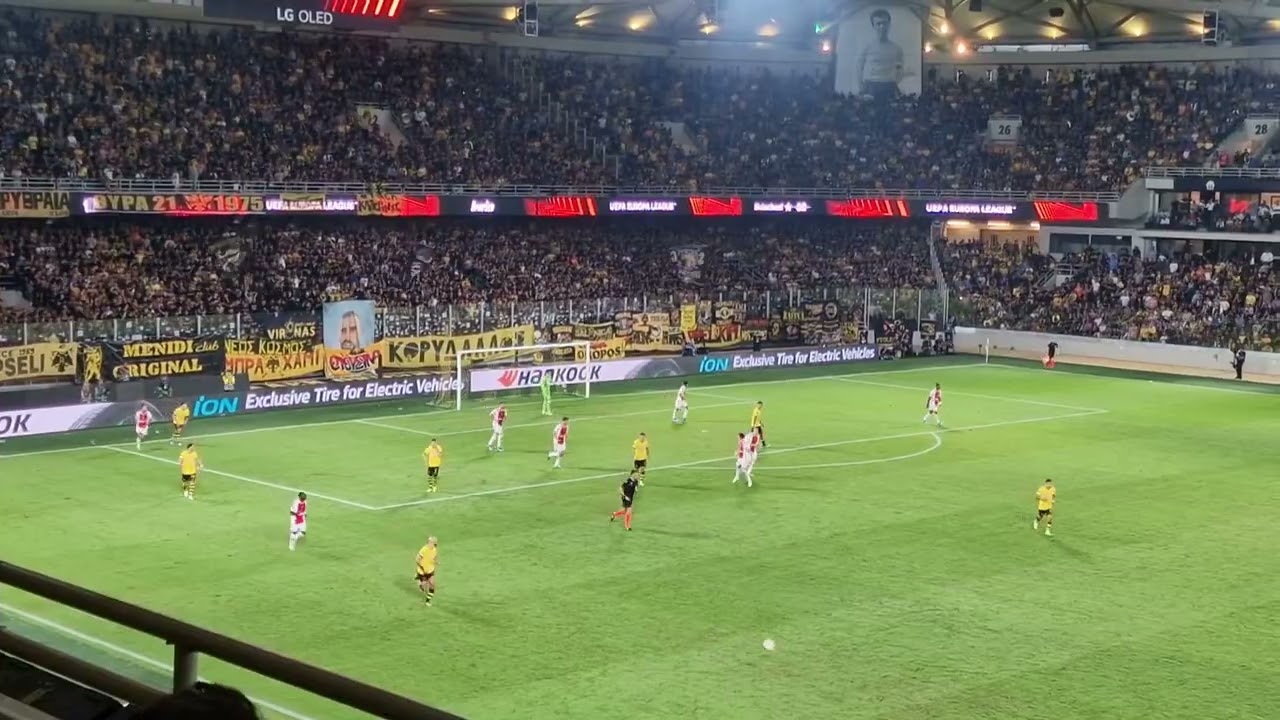 AEK ATHENS vs AJAX 1-1 (06/10/2023)