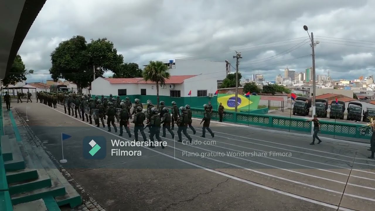 Desfile em homenagem ao Aniversário de 40 anos do 31º BIMtz Batalhão Peribebuí.