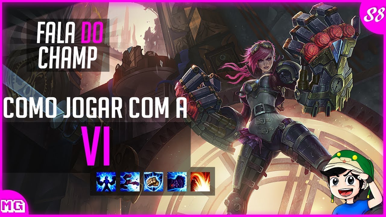 🔴 Como jogar de VI em 14 minutos - Fala do Champ S8 - Gank Explosivo com Early Game OP!