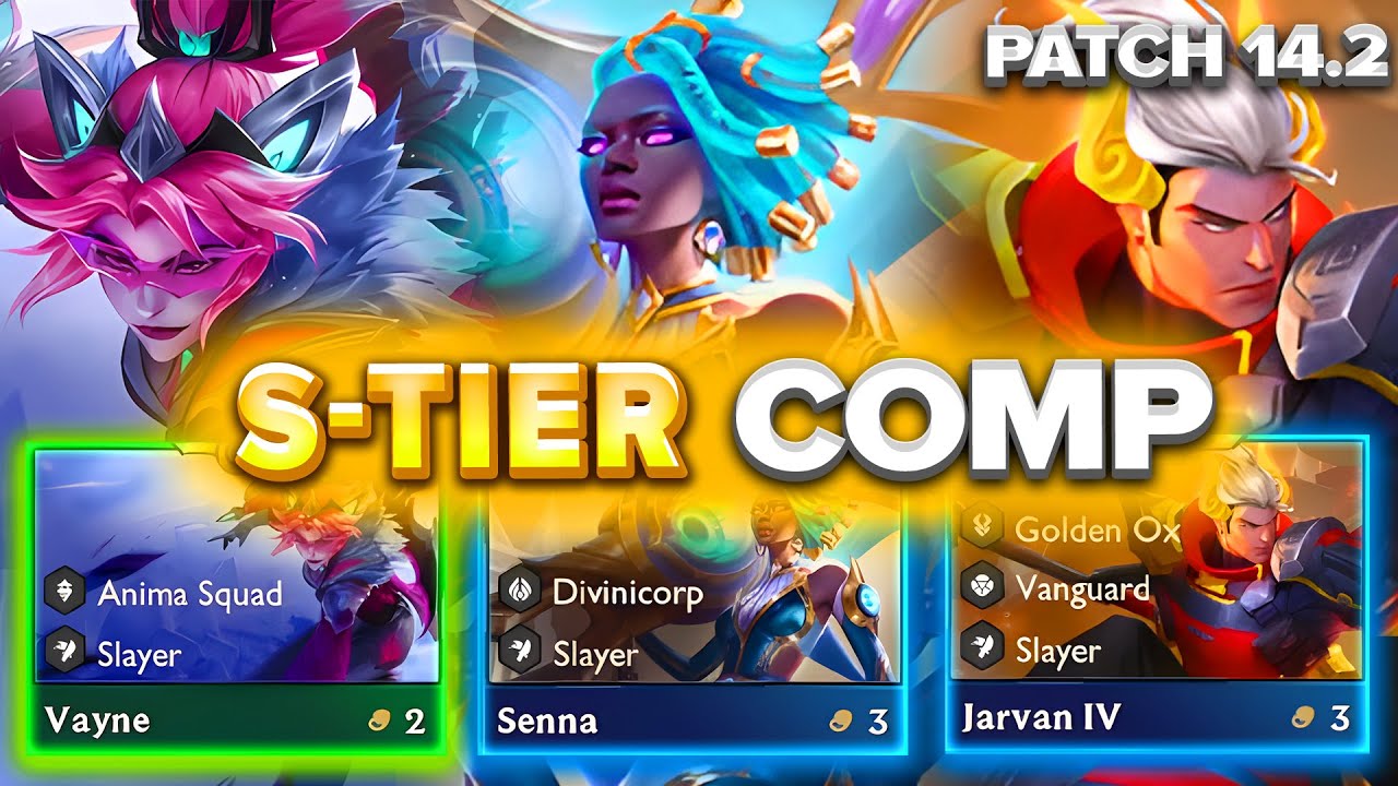 I Heard Slayers are S-Tier this Patch, So I Hit Vayne 3 on Stage 3!!! | Teamfight Tactics Set 14