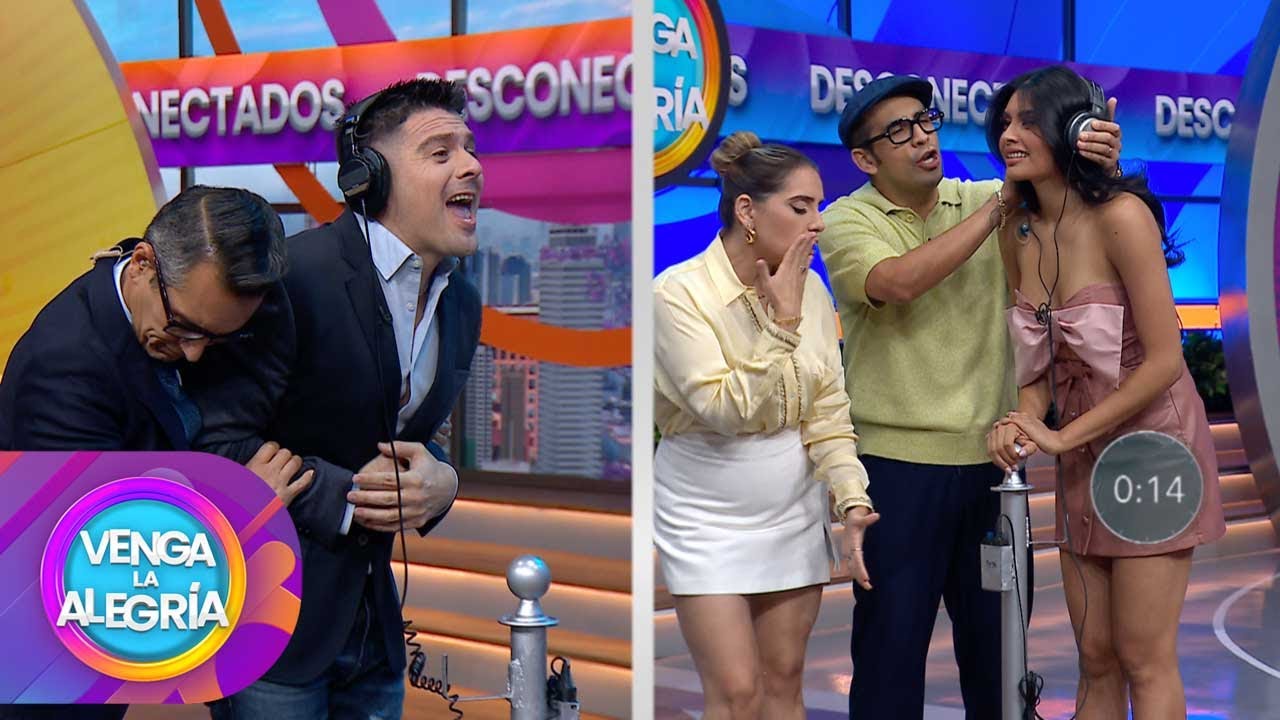 Carlos Quirarte se animó a jugar 'Desconectados' en VLA | Venga la Alegría