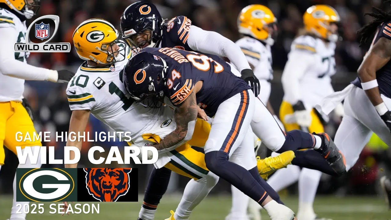Обзор матча «Чикаго Беарз» — «Грин Бэй Пэкерс» | Матч плей-офф НФЛ 2025 года