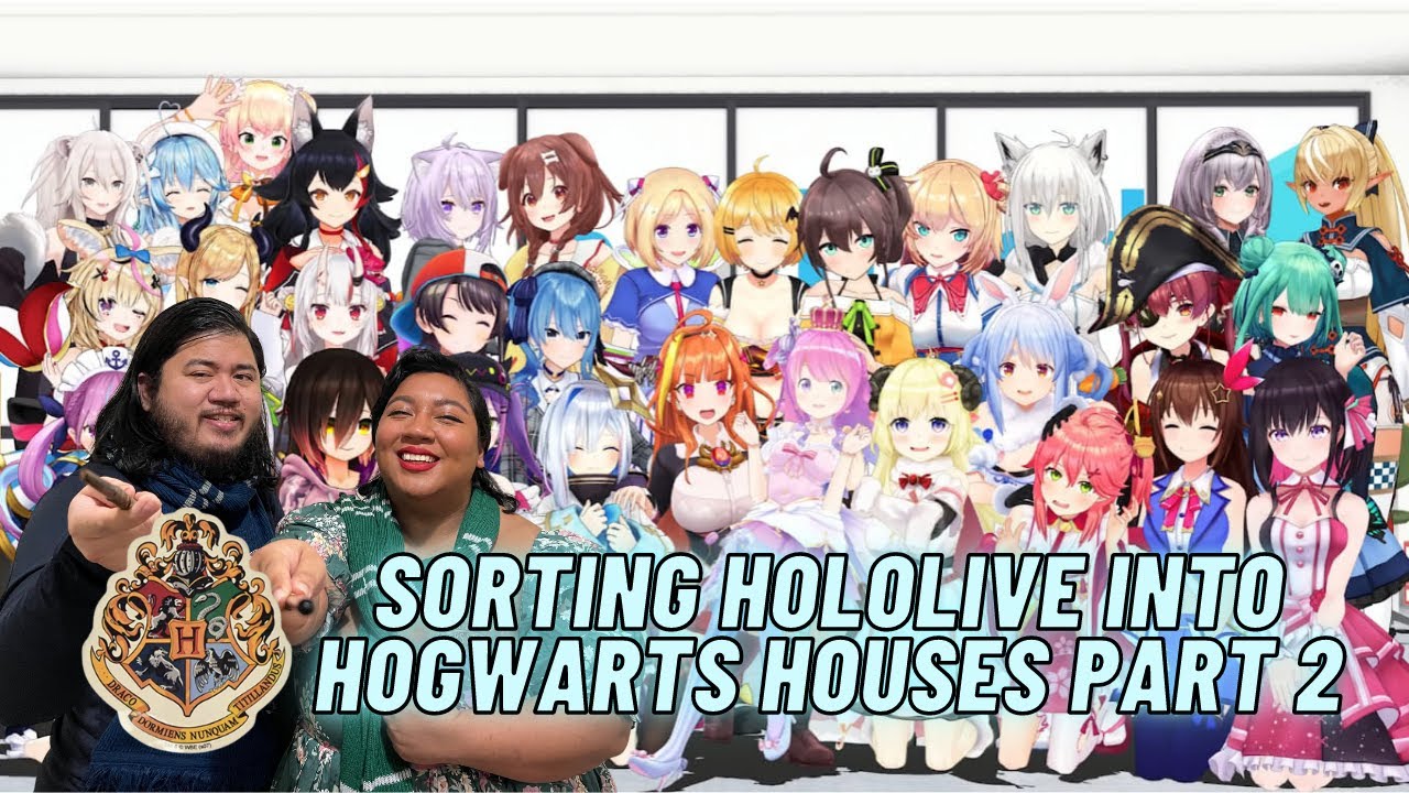 Sorting Hololive into Hogwarts Houses! Part 2, Gen 4 - EN Council || Milestone Special
