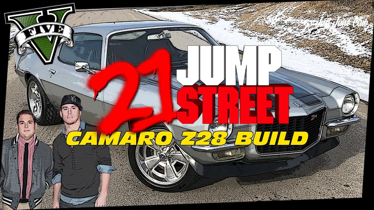 21 Jump Street | Chevrolet Camaro Z28 | GTA V Car Build Tutorial (NIGHTSHADE)