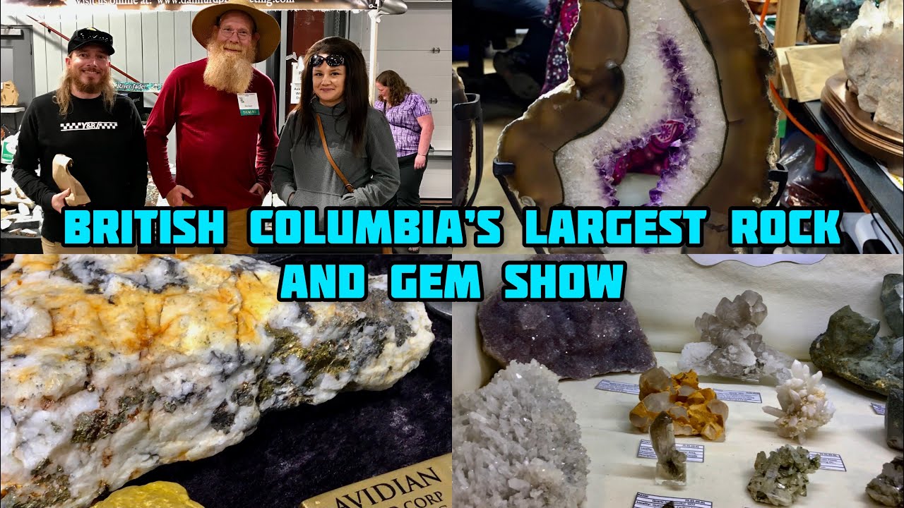 We Met DAN HURD At British Columbia’s Largest Rock And Gem Show💎
