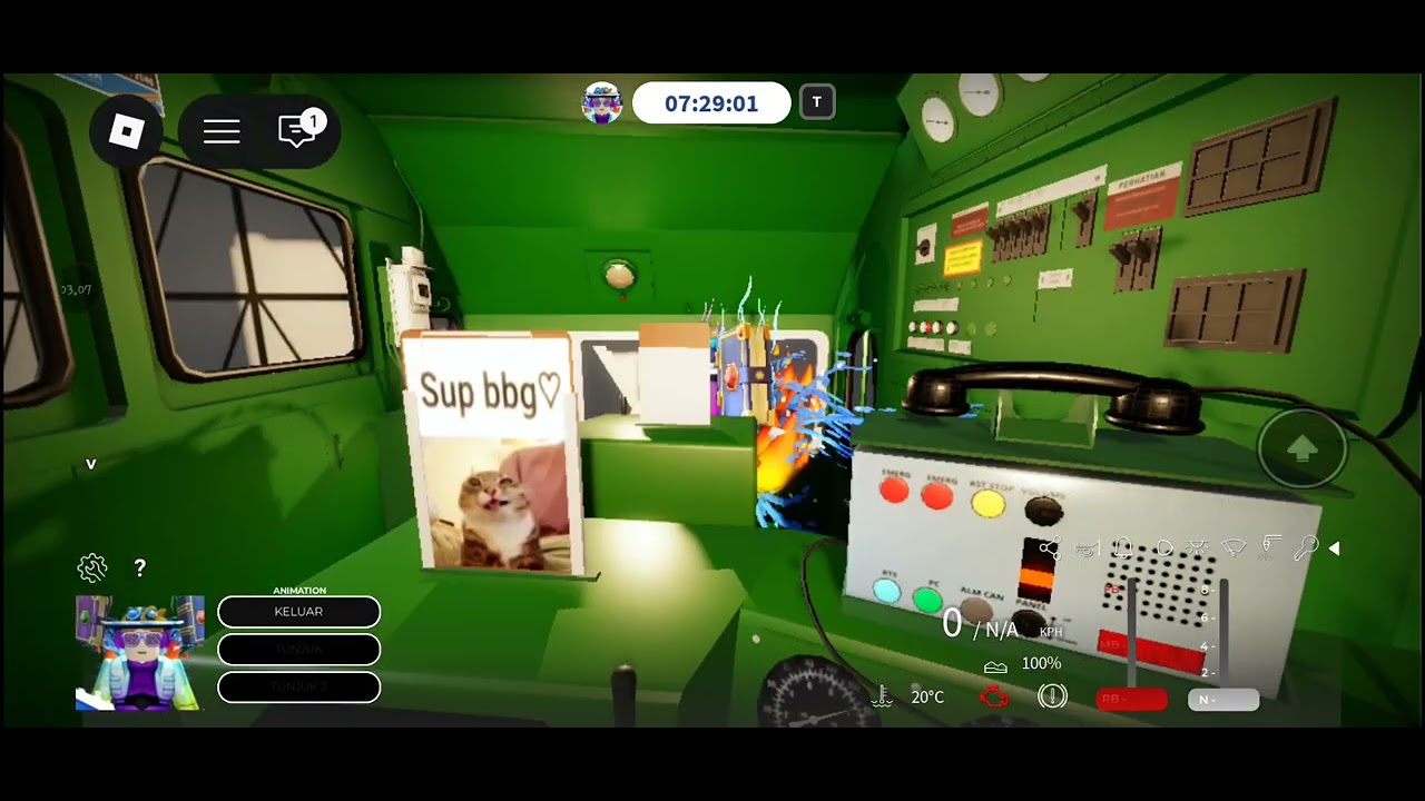 Gak maksa kok gk mau juga gpp Ini video tutorial bermain nusarail di roblox