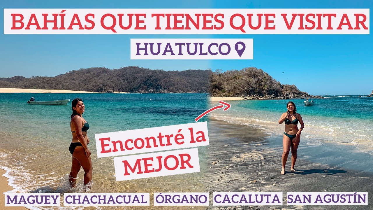 ¡No te pueden faltar estas bahías en tu viaje! - Bahías de Huatulco #2 - DaliaGlo