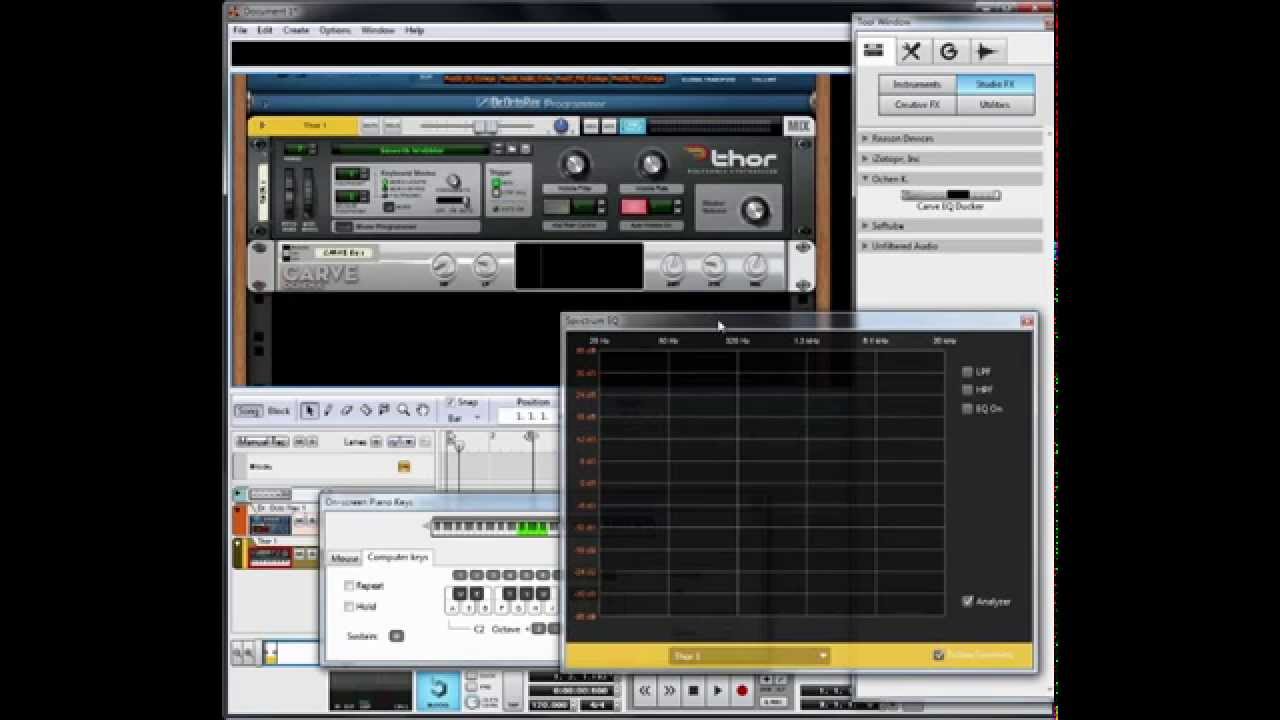 Demo of Carve Rack Extension