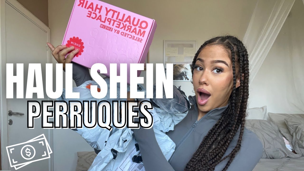 HAUL PERRUQUES : SHEIN (Synthétiques).