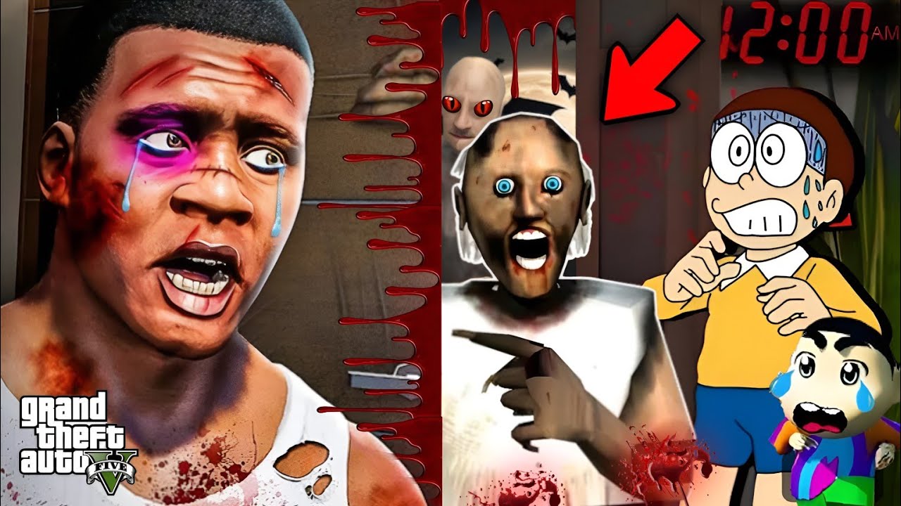GTA 5 : Franklin & Spiderman Finally End Granny || PART # 08 || Afaq Hub