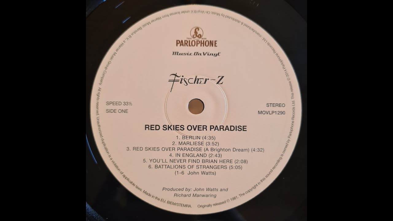 Fischer Z - Battalions Of Strangers - Vinyl record