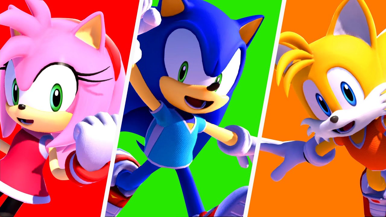 Mario & Sonic Olympic Football Challenge With Sonic & Friends
