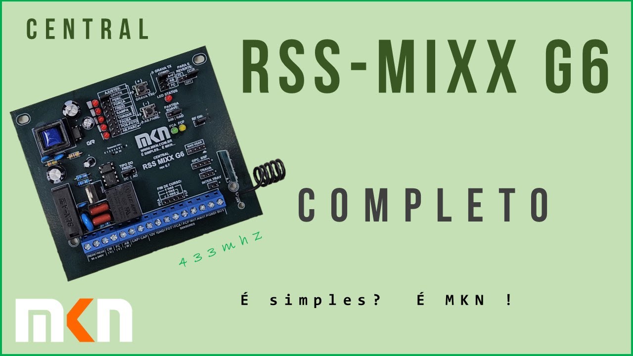 Como é a Placa RSS MIXX G6 da MKN, Aprenda Tudo Sobre Esta Placa
