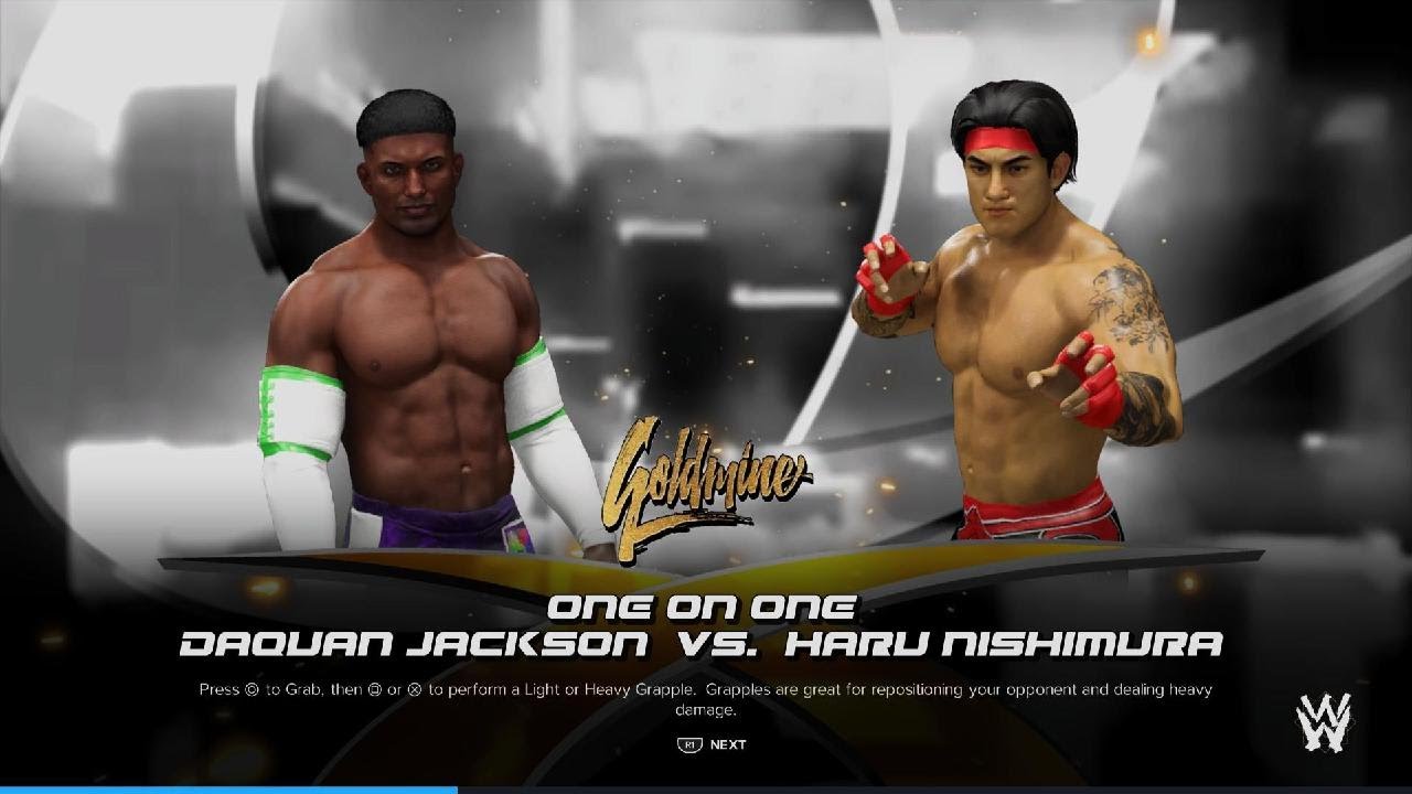 Daquan Jackson Vs Haru Nishimura(Goldmine)