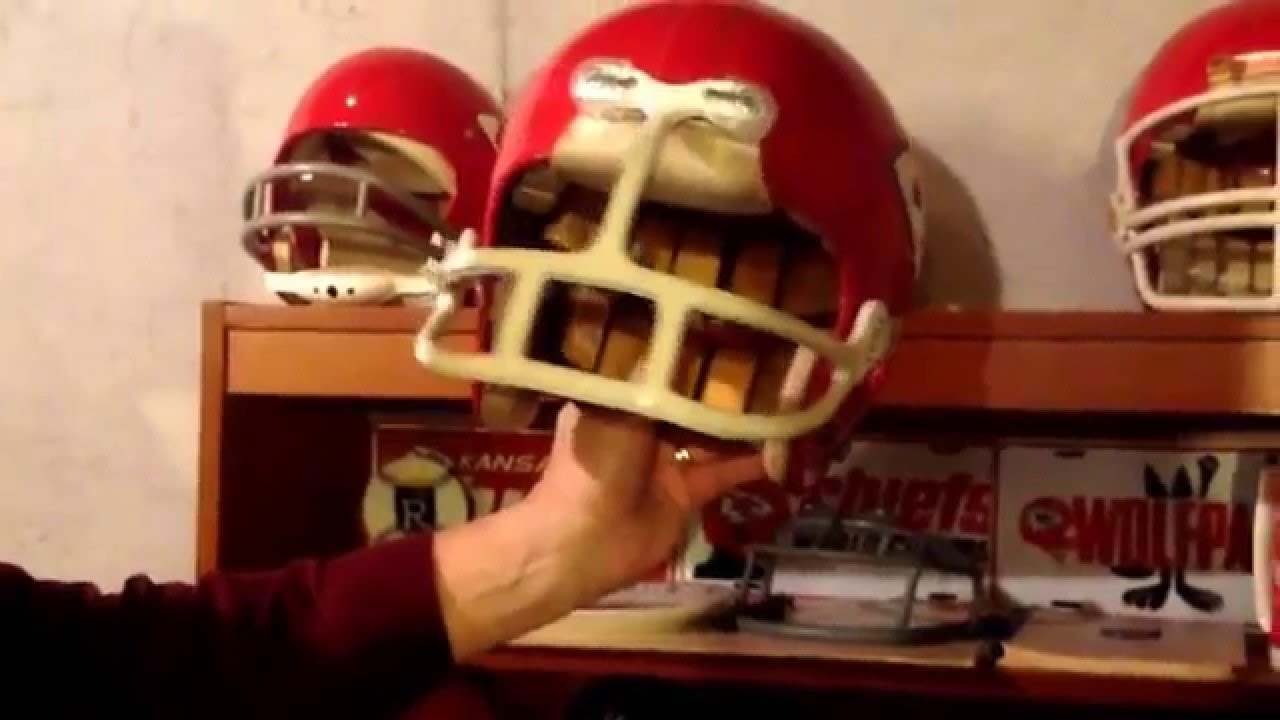 Vintage Kansas City Chiefs Helmets