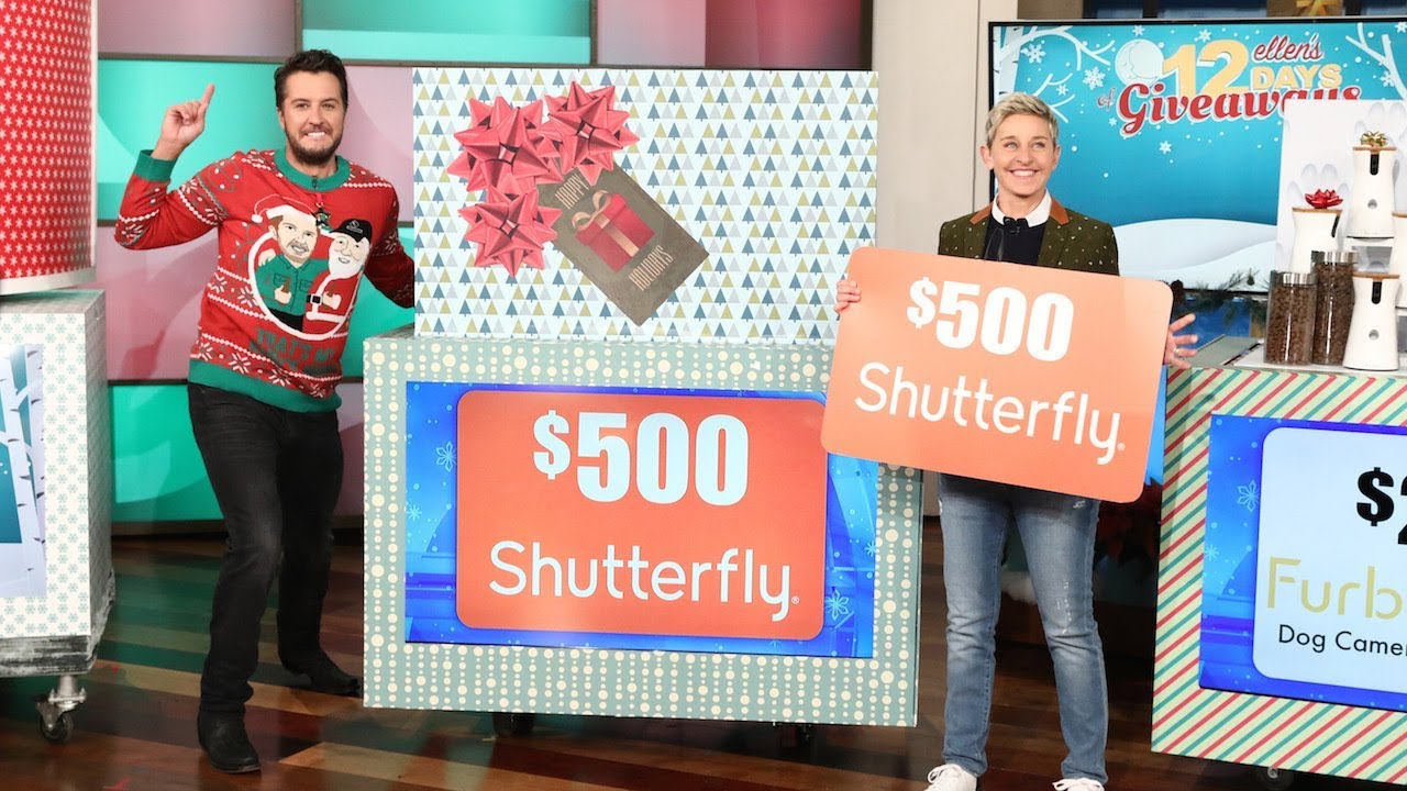 It's Day 15 of 12 Days! Ellen and Luke Bryan Wrap Things Up with a Bang!