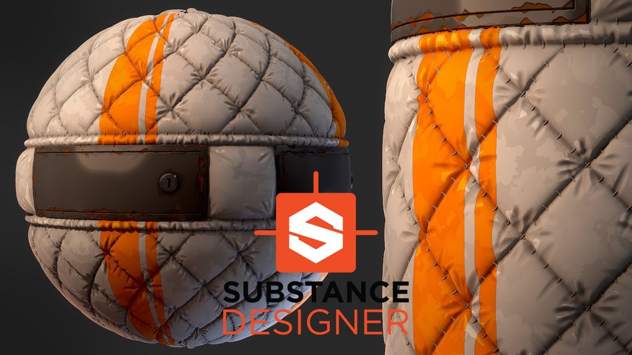 Stylized Sci-Fi Interior - Substance Designer