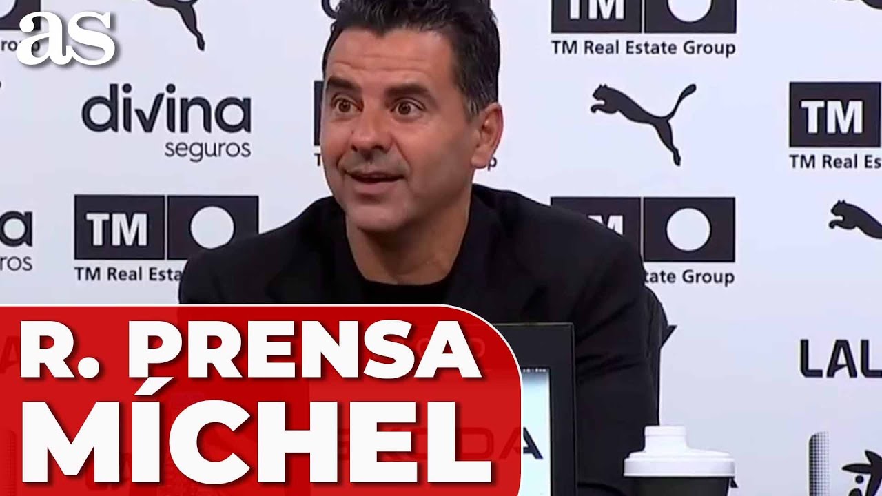 VALENCIA 1 - GIRONA 3, rueda de prensa COMPLETA de MÍCHEL: el TERCER PUESTO, SAVIO...