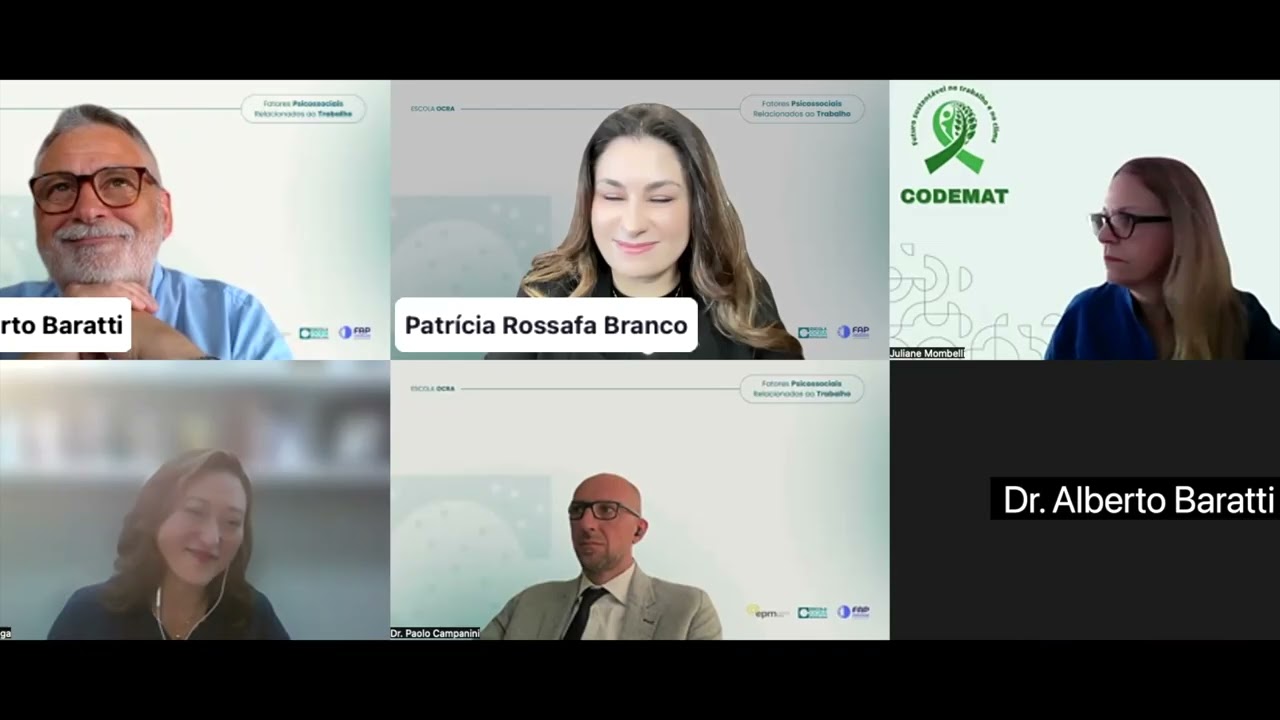 I Conferencia Fatores Psicossociais Relacionados ao Trabalho - NR-1