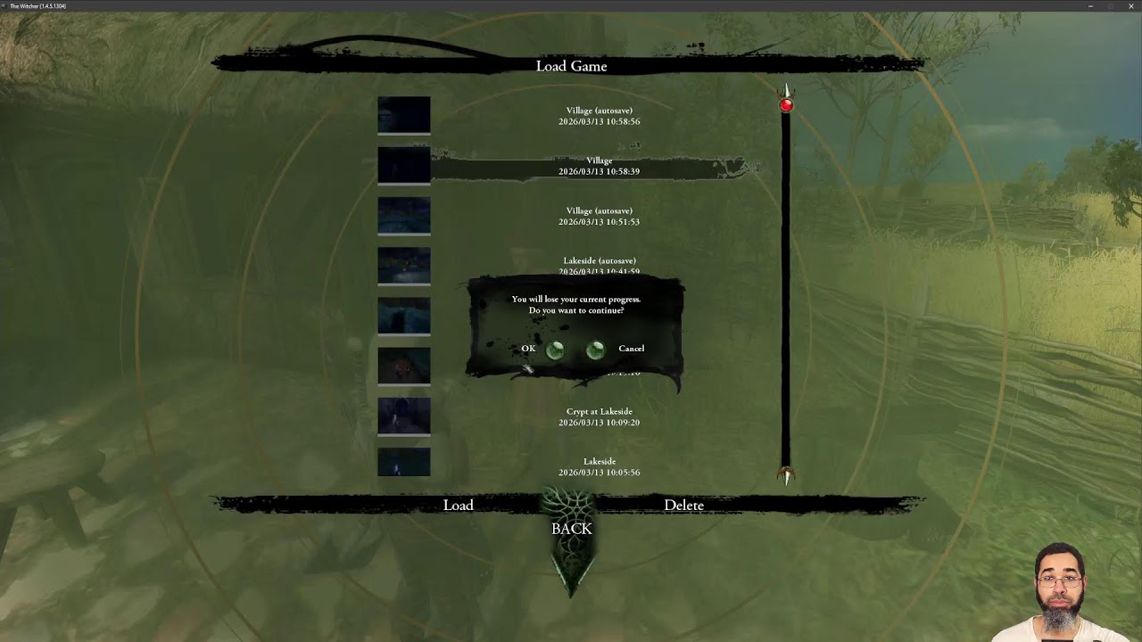 Day 7 - Axelrod Plays: The Witcher 1