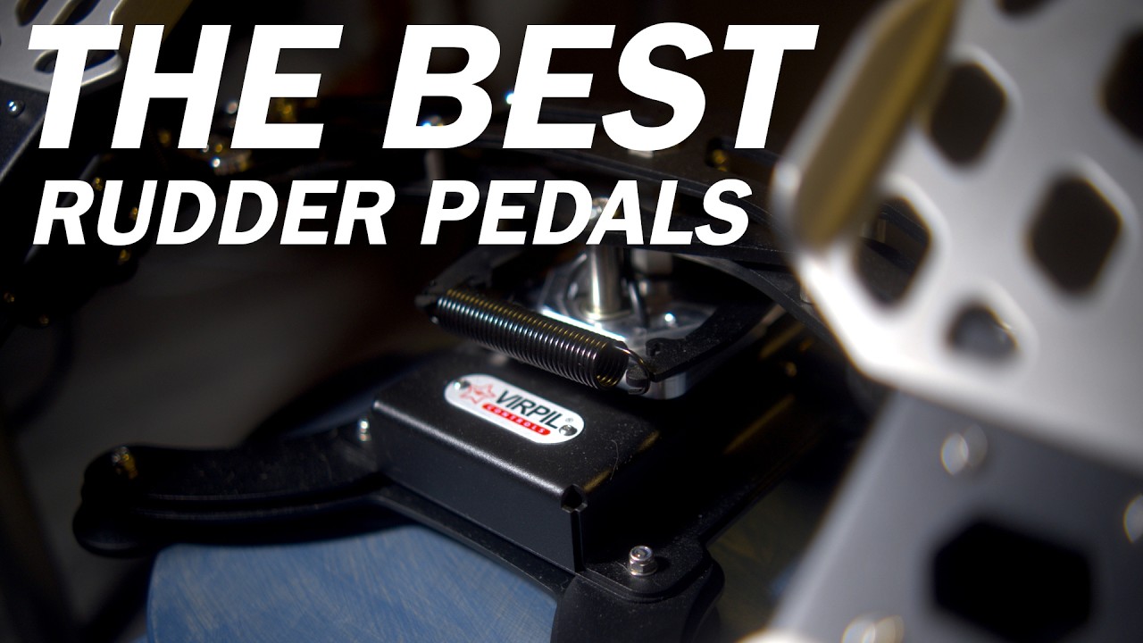 These are a GAME CHANGER | Virpil ACE Collection Rudder Pedal Review
