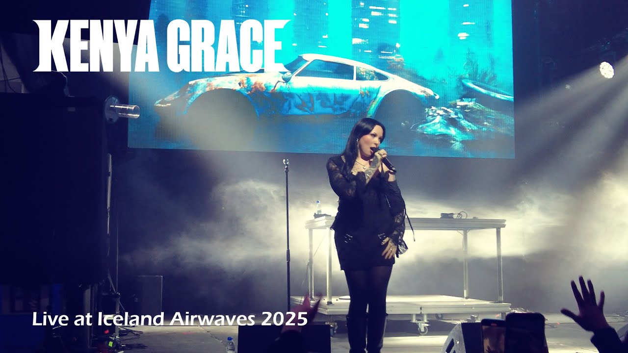 Kenya Grace - Strangers - live at Iceland Airwaves 2025