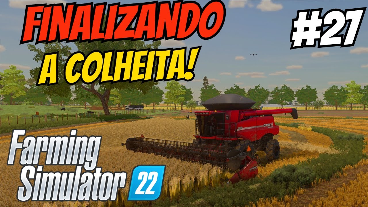 FINALIZANDO A primeira COLHEITA DE ARROZ na FAZENDA TERRAS DO SUL! #27