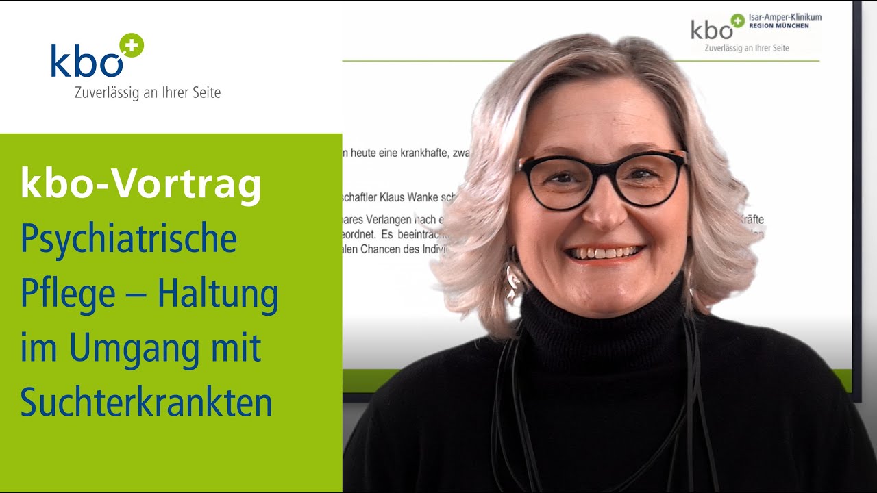 Psychiatrische Pflege – Haltung im Umgang mit Suchterkrankten