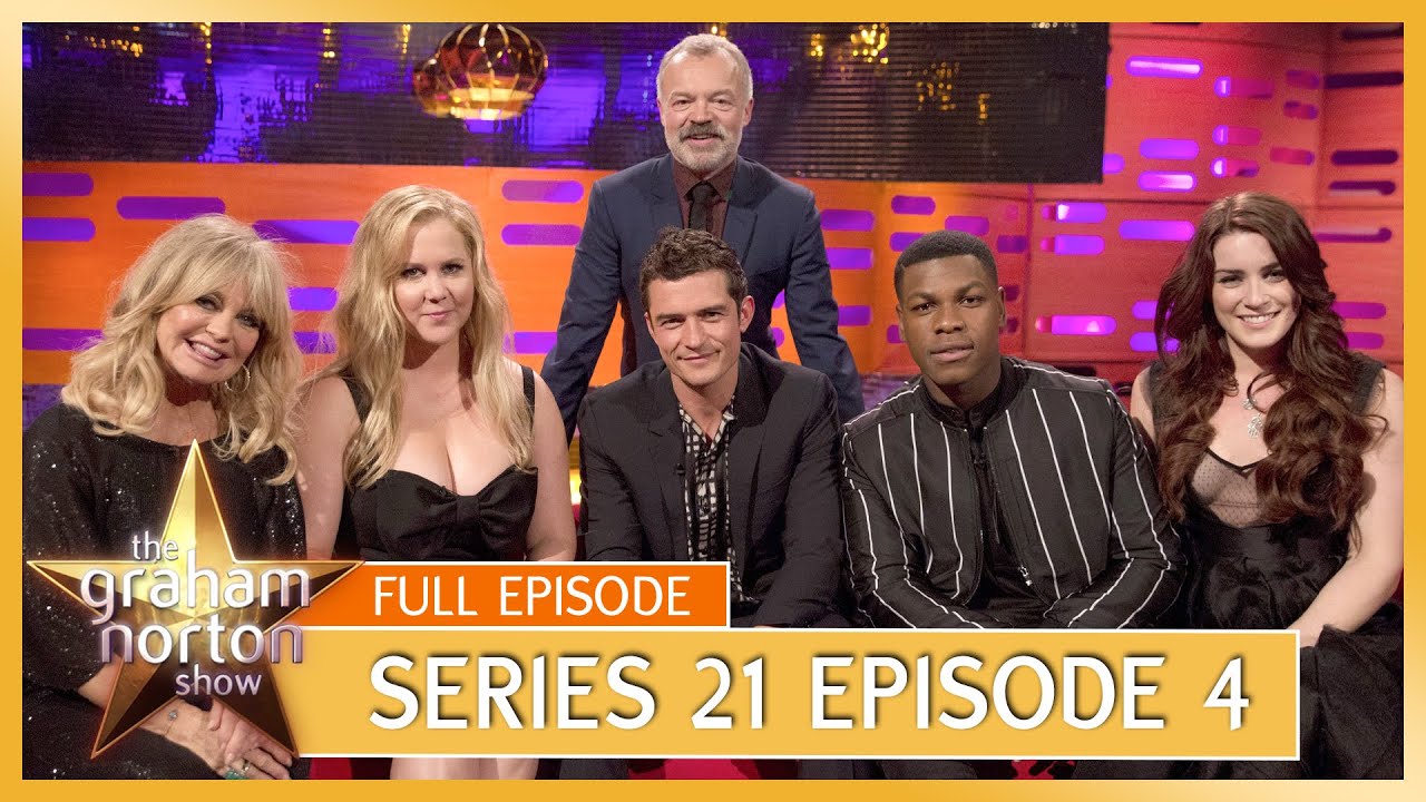 S21 E04 - The Graham Norton Show | Full Episode | Goldie Hawn, Orlando Bloom, John Boyega