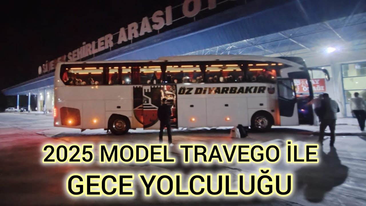 MEMLEKETE DÖNÜŞ BAŞLIYOR | Öz Diyarbakır 2025 Travego ile Gece Yolculuğu (Bölüm 1)