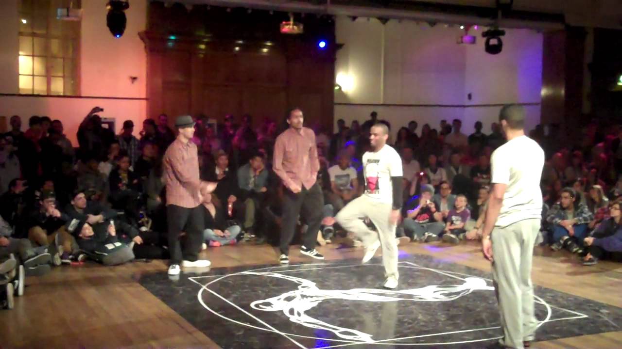 Juste Debout London semi final Poppin john and Jon Boogz Vs. Nelson and Franqey