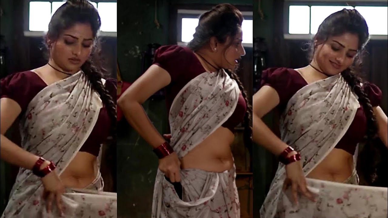 Rachitha ram saree navel  | actress |. Kannada | tamil | coolie fame |