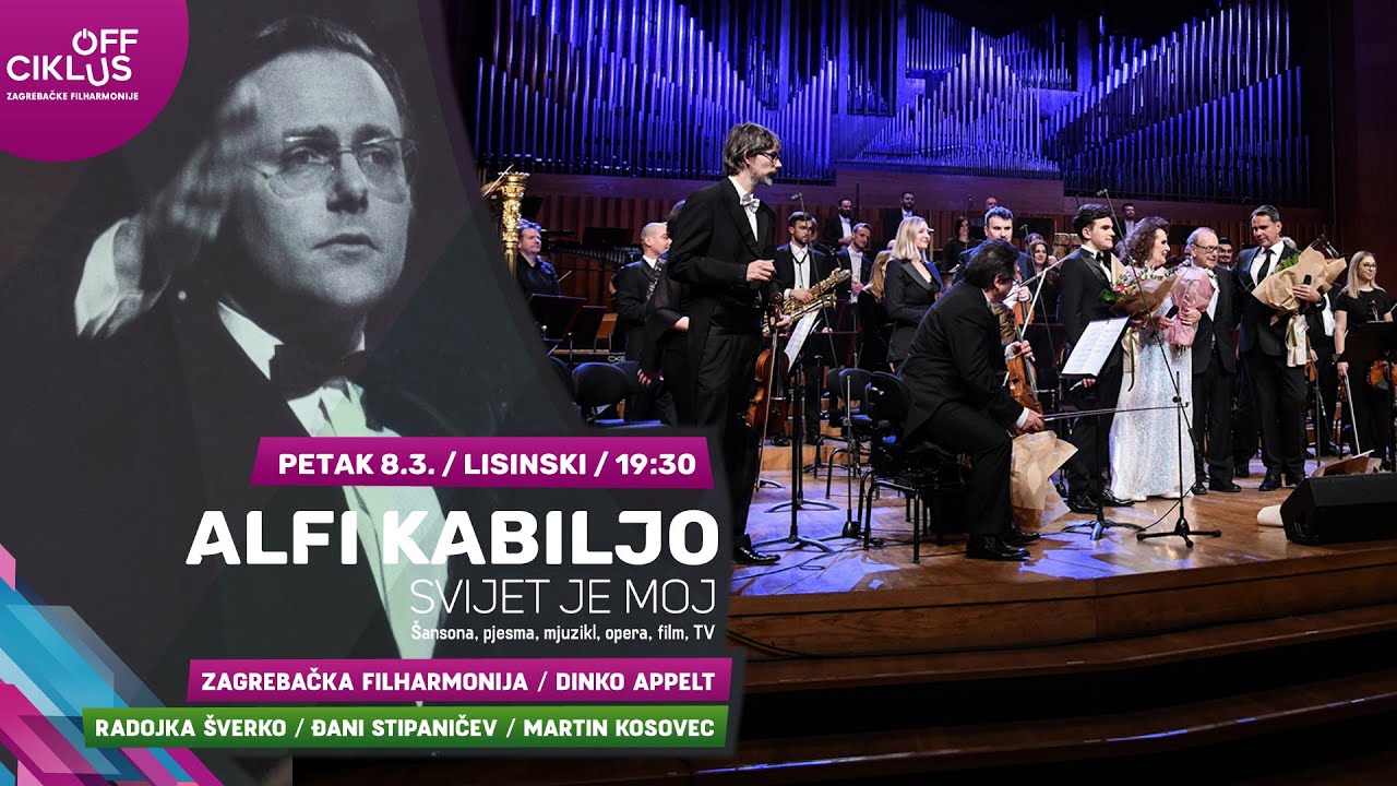 ALFI KABILJO – Svijet je moj (08.03.2024. Lisinski)