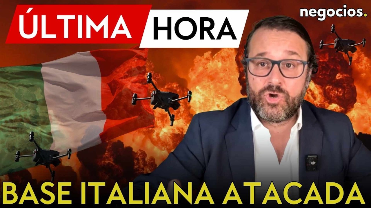 ÚLTIMA HORA | Ataque a una base italiana: dos drones impactan en el Kurdistán Iraquí