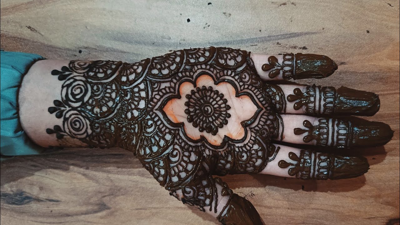 Mehandi design simple front hand easy! Simple and easy mehandi design #fronthandmehndi #mehndidesign
