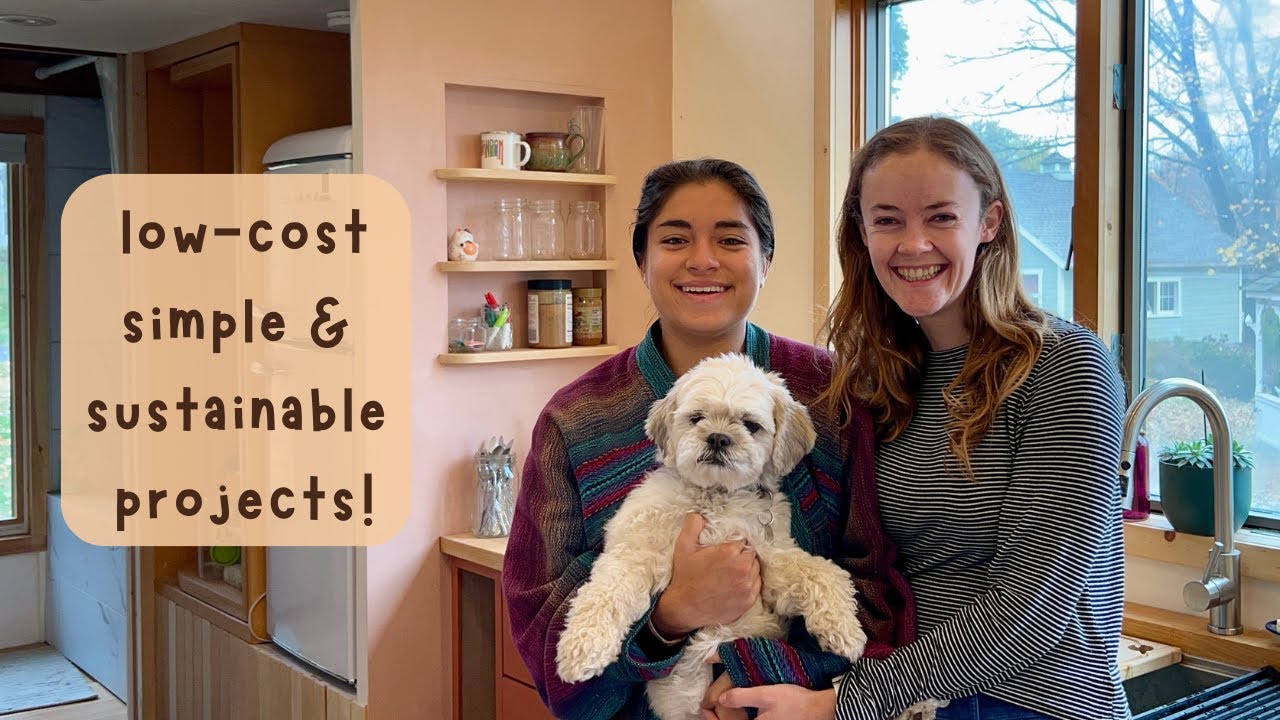 Tiny House Progress - Window Screens, Closet, & Cardboard Shelf!