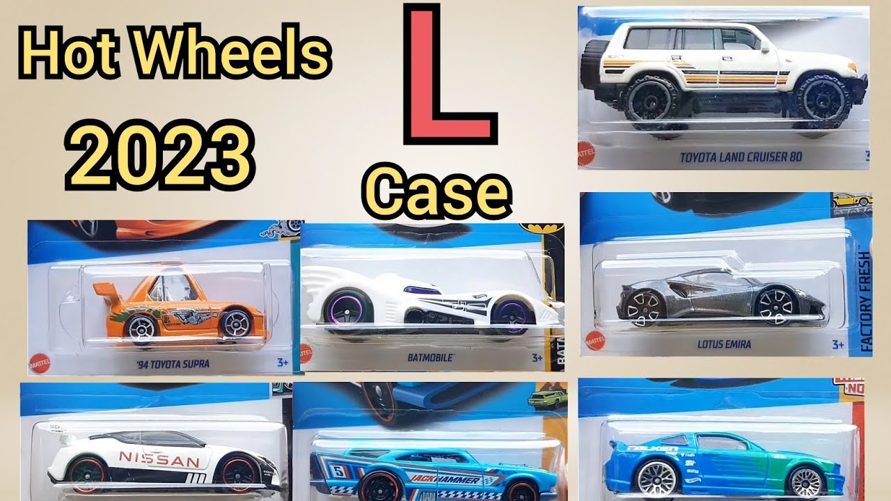 Hot Wheels L Case 2023
