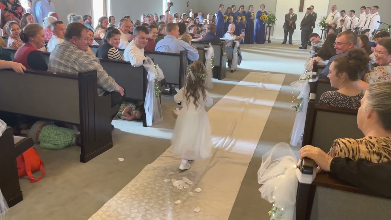 Christopher and Rebecca￼ Bowling’s wedding March 5, 2022