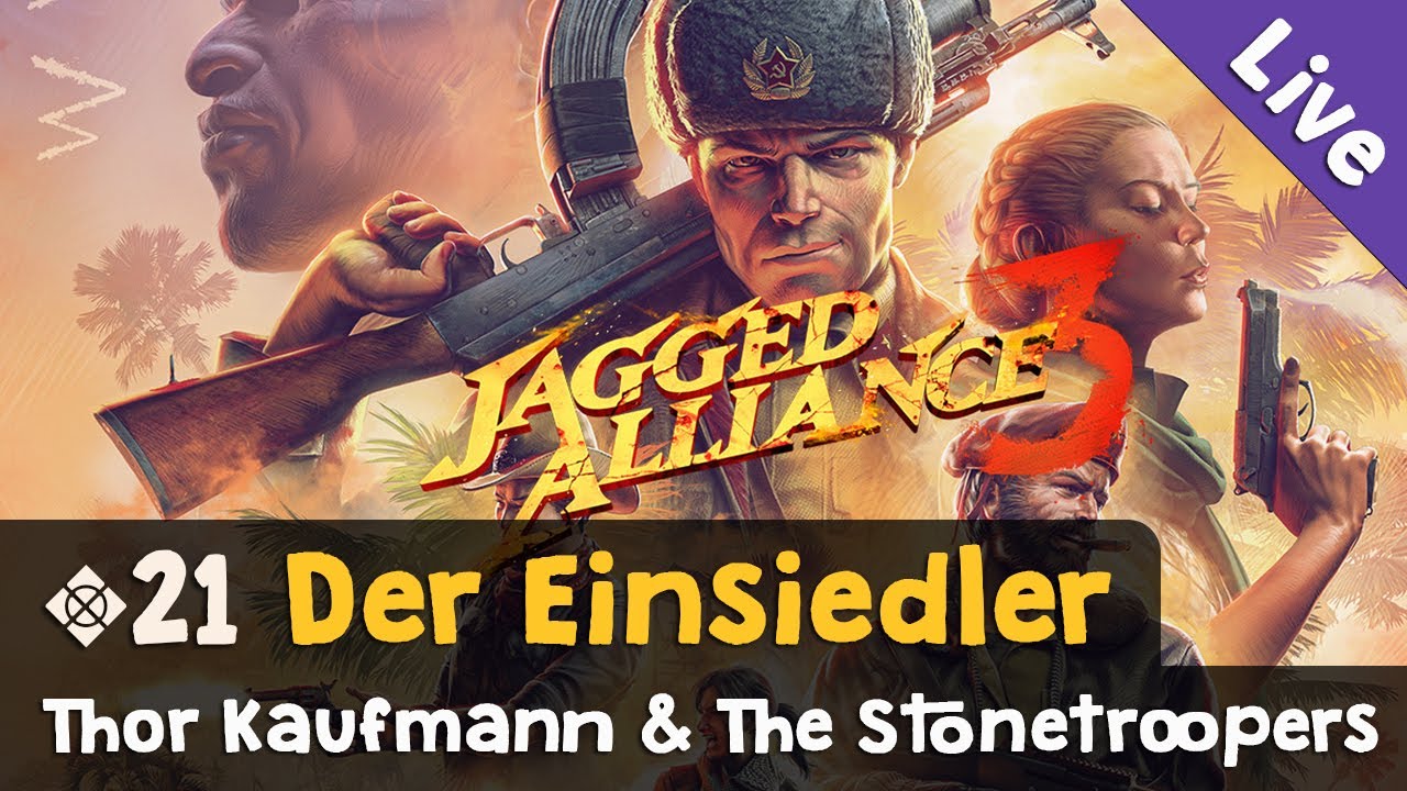 #21: Der Einsiedler ✦ Let's Play Jagged Alliance 3 (Livestream-Aufzeichnung)