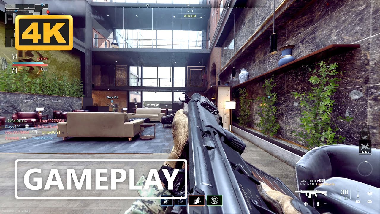 CoD MW2 Multiplayer KILL CONFIRMED Gameplay 4K
