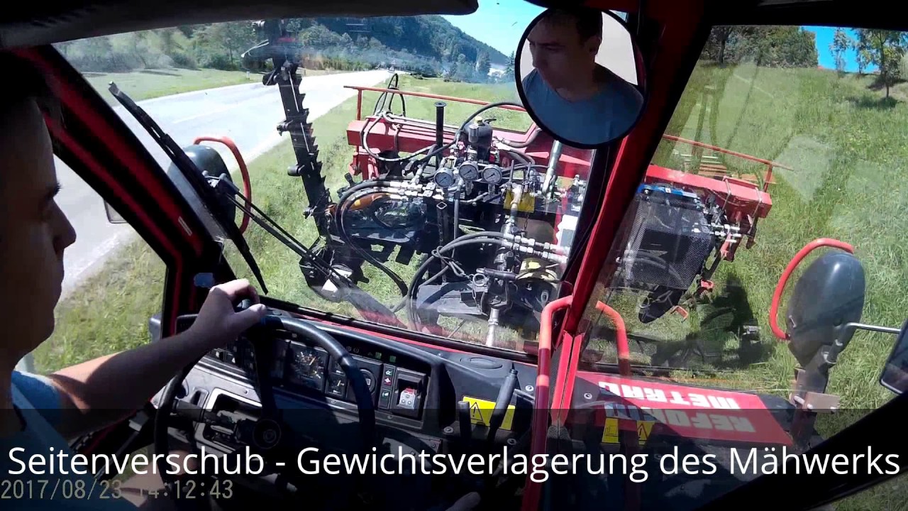 Reform Metrac H6S, Cabview, Soundvideo, Mähen Doppelmessermähwerk