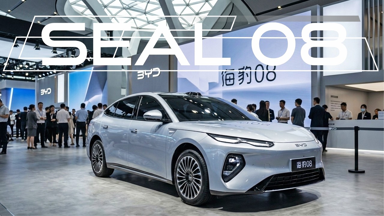 BYD Seal 08 2027 года — 400 км за 5 минут?!
