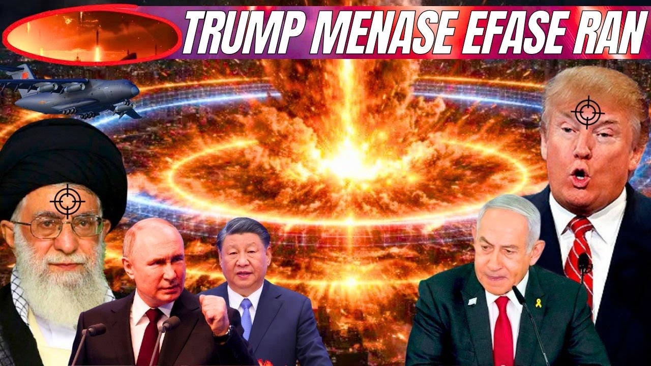 Trump menase detwi Iran😱Anpil zam deplwaye! Iran avèti mond👉risk yon katastwòf 🆘Atak yo pral kòmanse