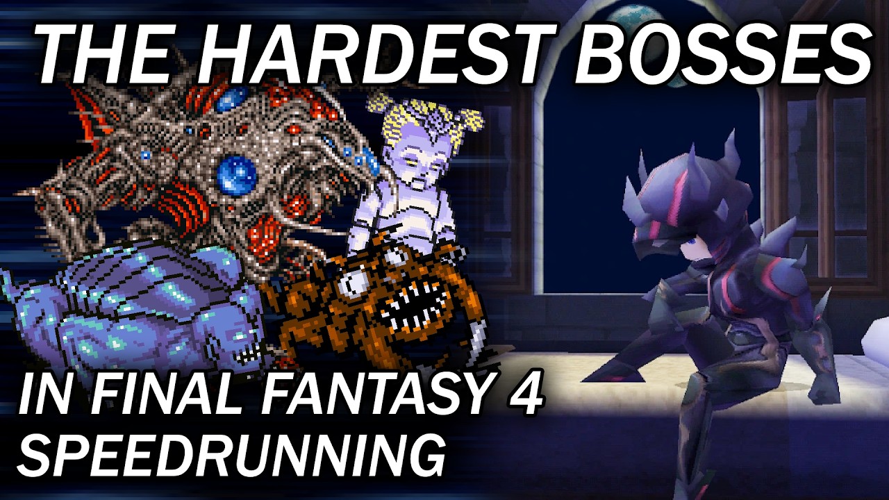 Самые сложные боссы в скоростном прохождении Final Fantasy 4
