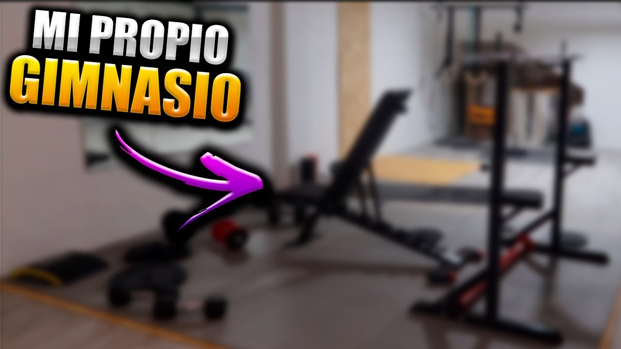 MONTO mi PROPIO GIMNASIO en CASA