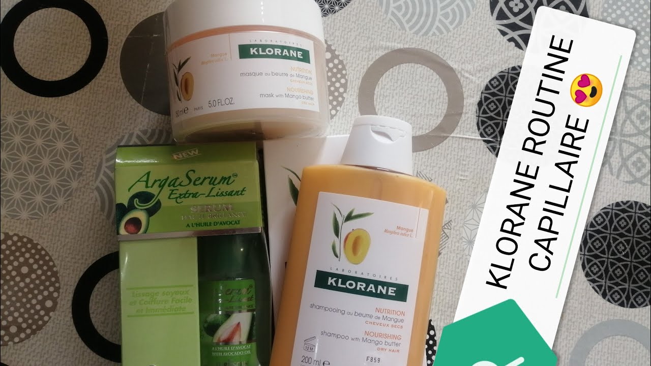 📌 Ma Routine Capillaire Actuelle #KLORANE 💋 روتين شعري الحالي من كلوغان