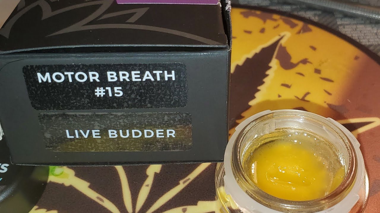 Motor Breath #15 Live Budder by Grassroots. MD MEDICAL CANNABIS