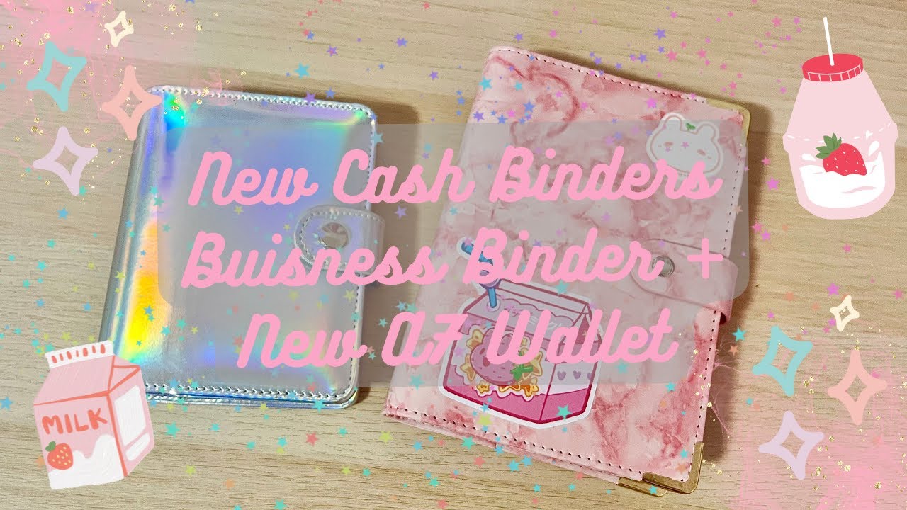 NEW CASH BINDERS | ETSY BUSINESS BINDER | A7 BINDER