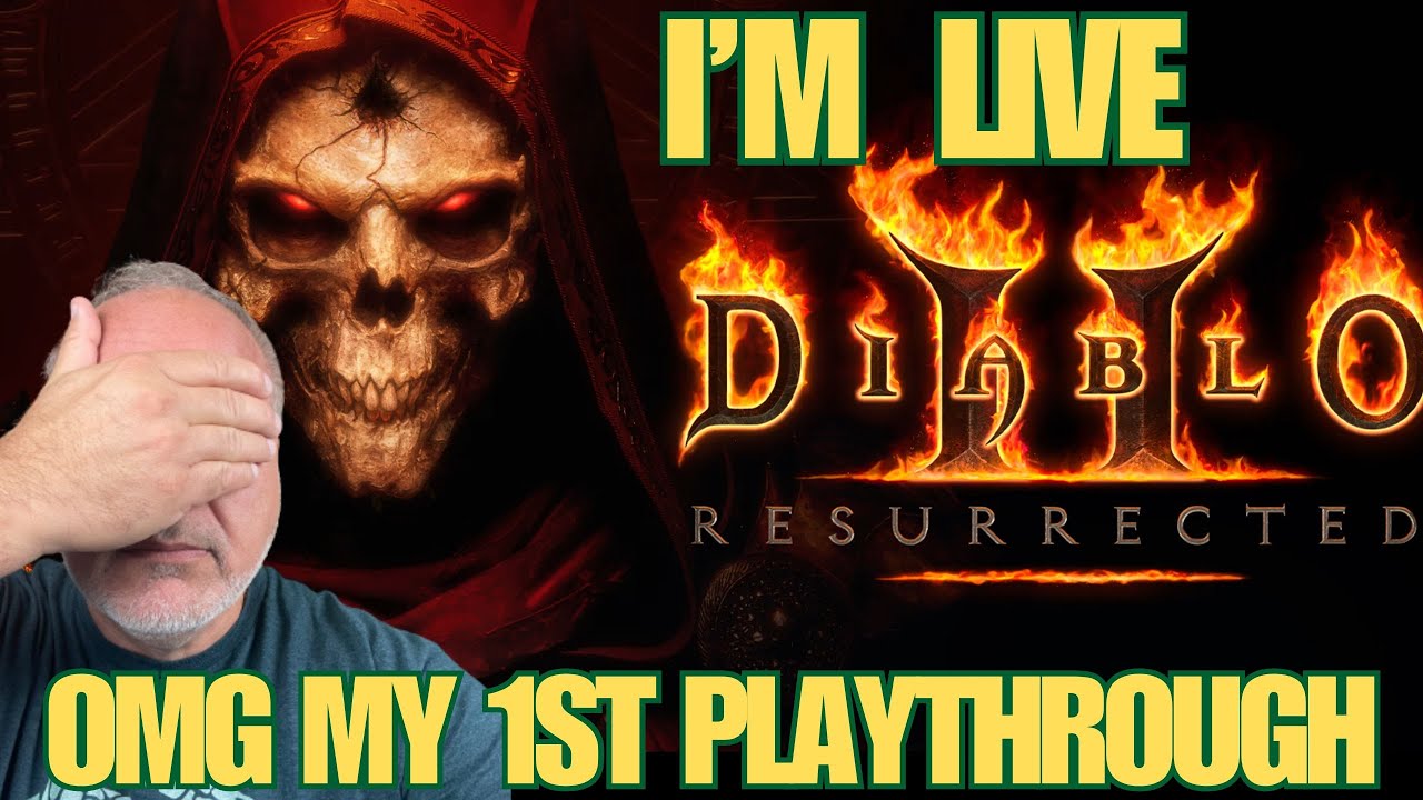 SAMY BLIND FIRST TIME DIABLO II PLAYTHROUGH