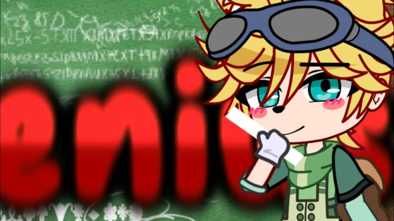 Genius -| ft Tails + Sonic characters  -| Gacha club and Ibis paint x + CapCut || - bad tweening- |